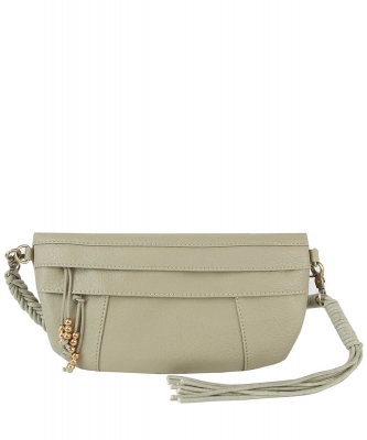 Small Soft Crossbody Handbag CQF002 OLIVE